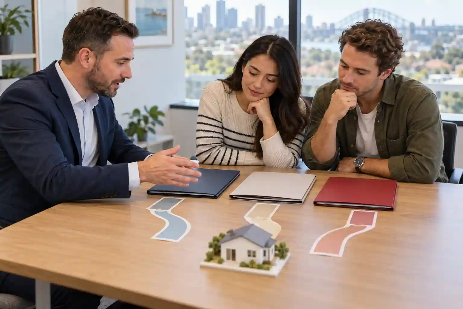 Mortgage broker explaining different guarantor home loan pathways to Australian home buyers