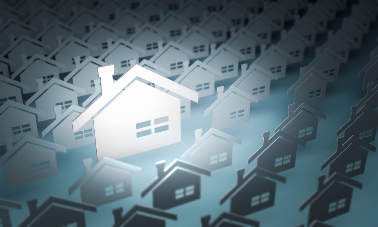 Multiple house icons highlighting different SMSF property types.