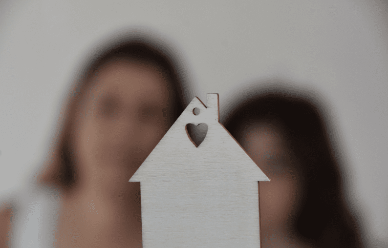 A symbol of love, security, and homeownership for single-parent families.