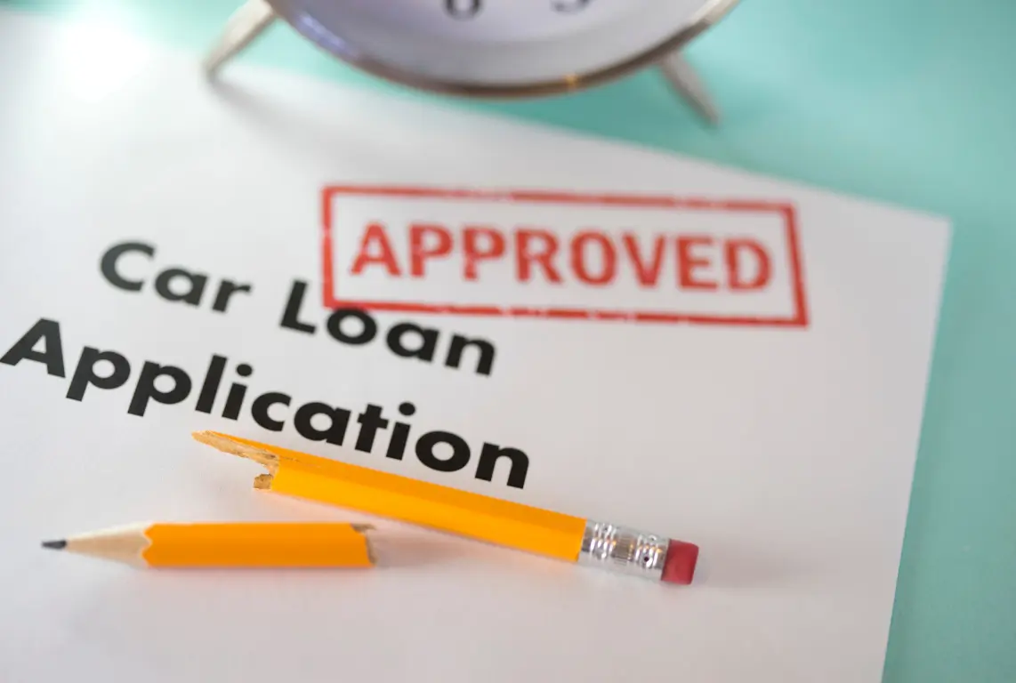 An approved car loan application—proof that non-residents can secure finance with the right lender and guidance.